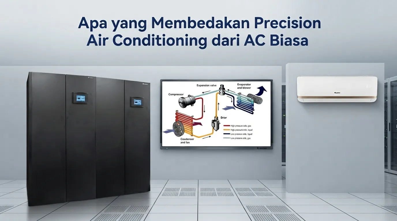 Apa yang Membedakan Precision Air Conditioning dari AC Biasa