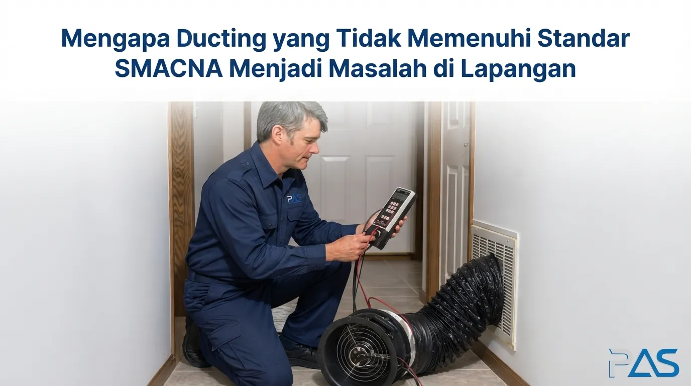 Mengapa Ducting yang Tidak Memenuhi Standar SMACNA Menjadi Masalah di Lapangan
