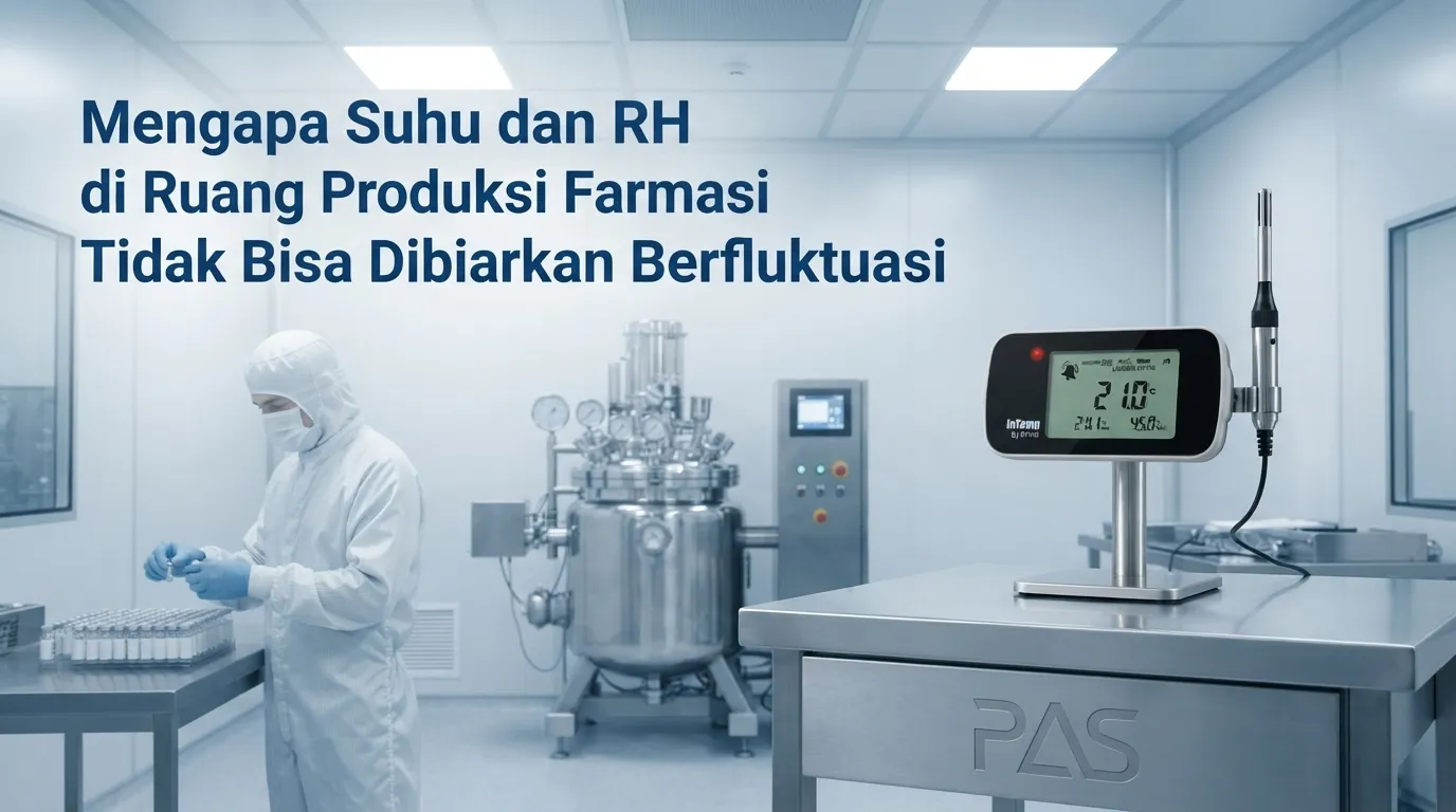 Mengapa Suhu dan RH di Ruang Produksi Farmasi Tidak Bisa Dibiarkan Berfluktuasi