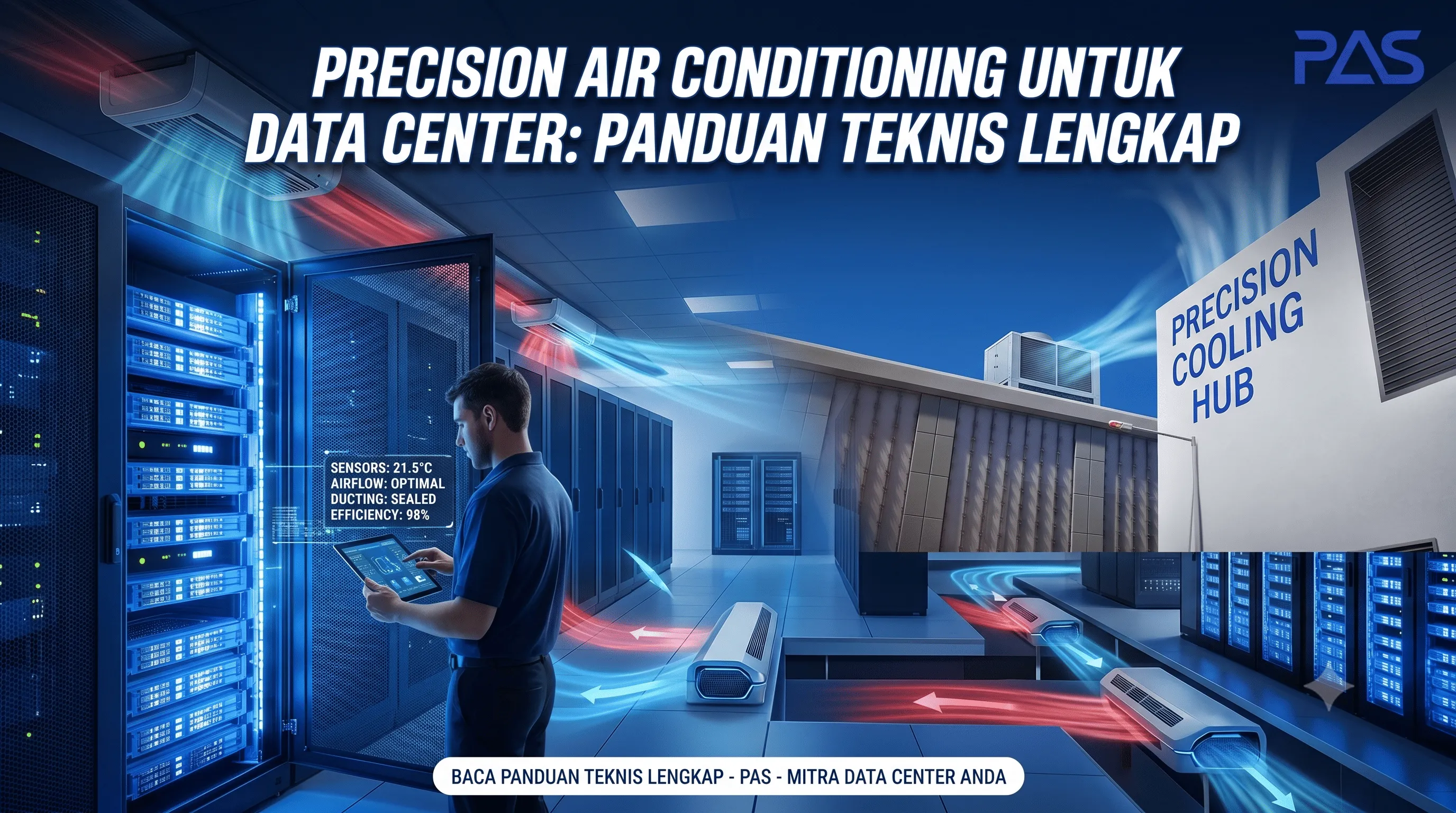 Precision Air Conditioning untuk Data Center: Panduan Teknis Lengkap