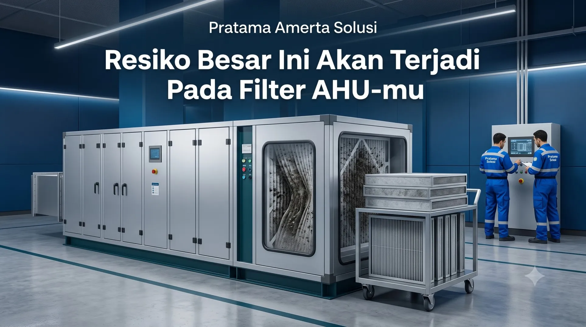 Resiko Besar Ini Terjadi Karena Filter AHU Tidak Rutin Dibersihkan